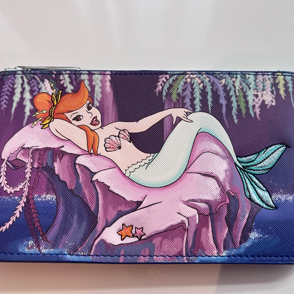 Loungefly Disney Peter Pan Mermaid flap wallet. NO TAGS!